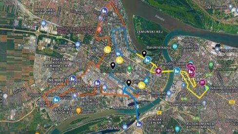 ZATVARA SE POLA BEOGRADA: Počinje Beogradski maraton - Učestvuje 13.000 ljudi, ovo su ulice kojima će proći trkači